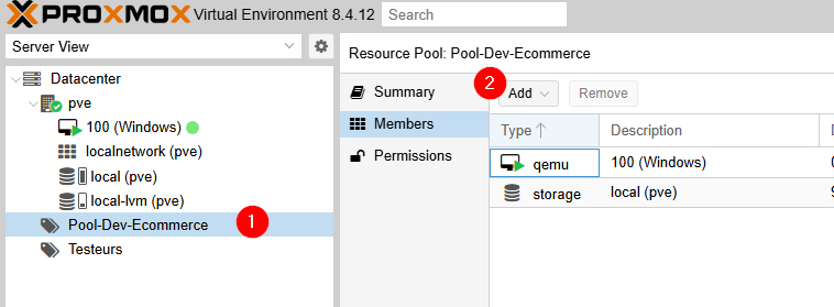 AddPoolMember