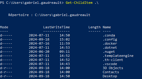 GetChildItemCurrent