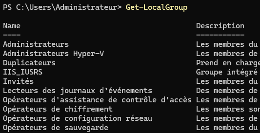 GetLocalGroup