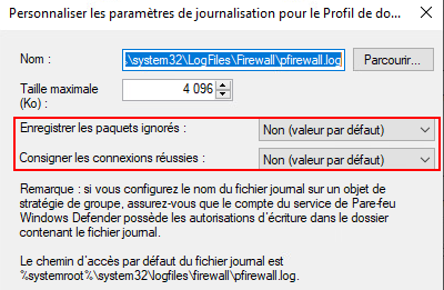 LogsFirewall