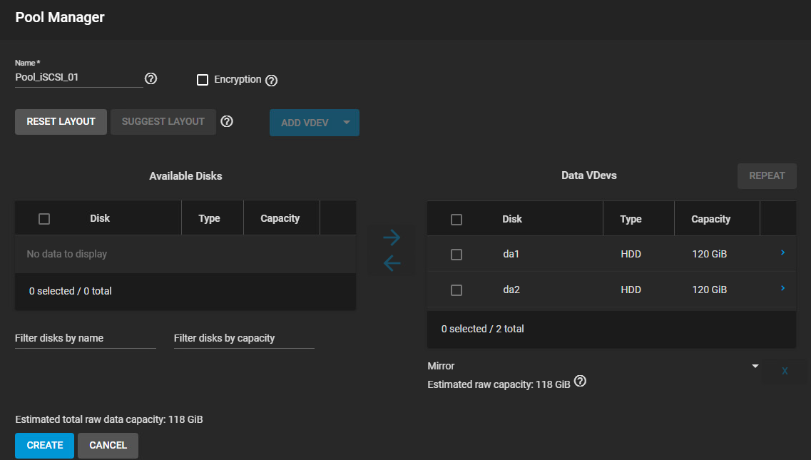 TrueNas_PoolCreation