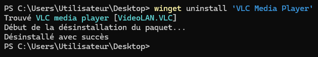 WingetUninstall
