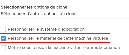 Modèle personnaliser